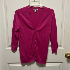 Hot Pink Cardigan, Size M
